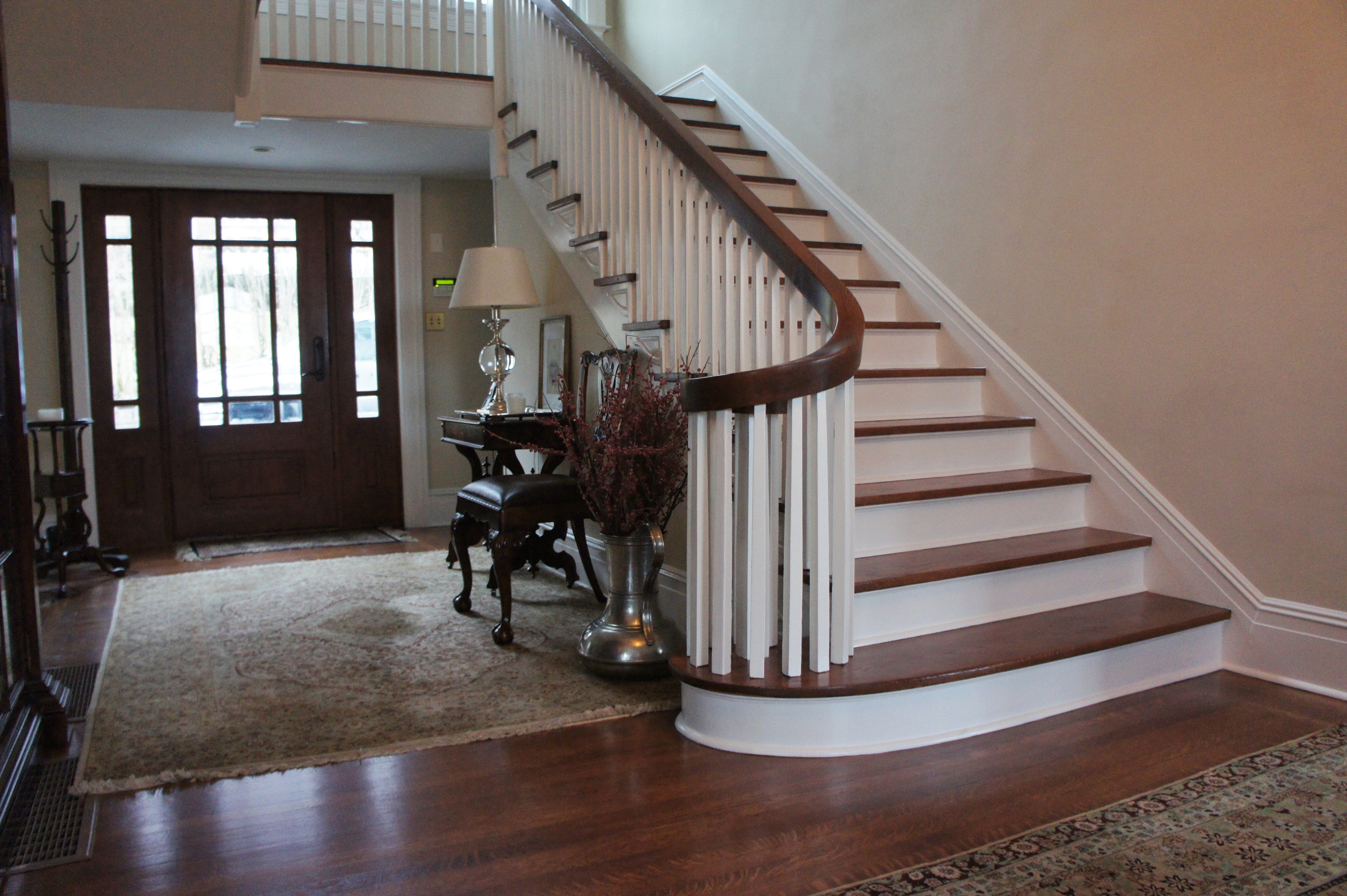 Beutiful Railing and Stair Restoration in Montclair NJ